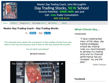 Tablet Screenshot of daytraderswin.com